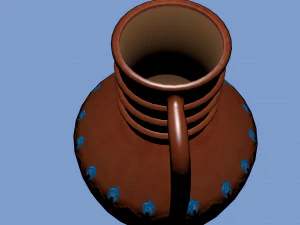 Keramikkrug 3D Modell