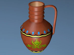 Keramikkrug 3D Modell