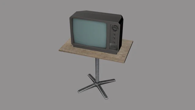 tablet de madeira antigo Modelo 3D .c4d .max .obj .3ds .fbx .stl .blend