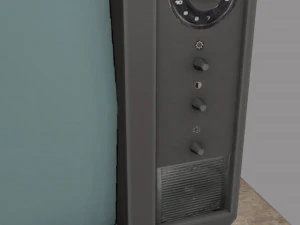 tablet de madeira antigo Modelo 3D