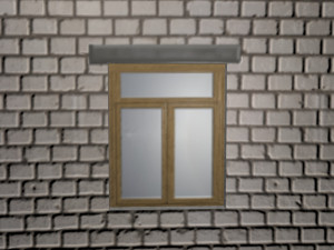 security post 3D-Modell