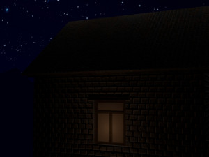 security post 3D-Modell