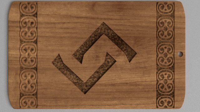 magic amulet 3D Модель .c4d .max .obj .3ds .fbx .stl .blend 
