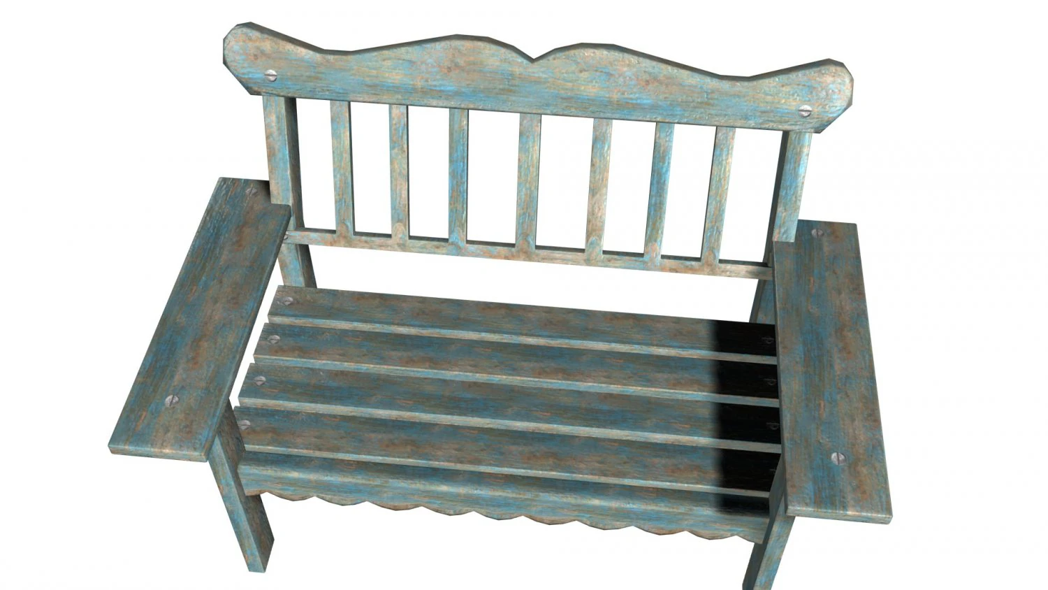 bench 3D Model .c4d .max .obj .3ds .fbx .stl .blend 