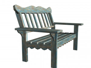 bench 3D मॉडल