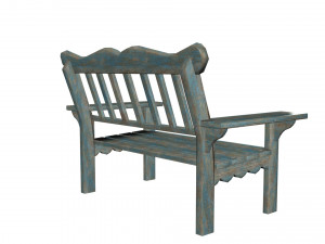 bench 3D मॉडल
