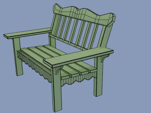 bench 3D Model