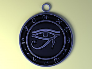 talisman eye of ra Modelo 3D