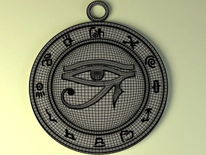 talisman eye of ra 3D Model