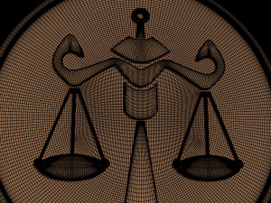 libra zodac pendant 3D Принт Модель