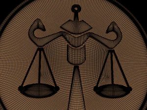 libra zodac pendant 3D Print Model