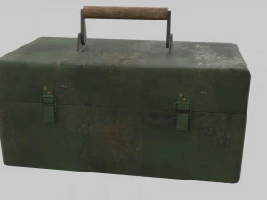 metal tool box 3D Model