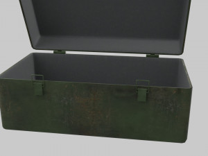 metal tool box Modèle 3D