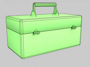 metal tool box 3D Model