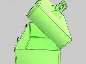 metal tool box 3D Model