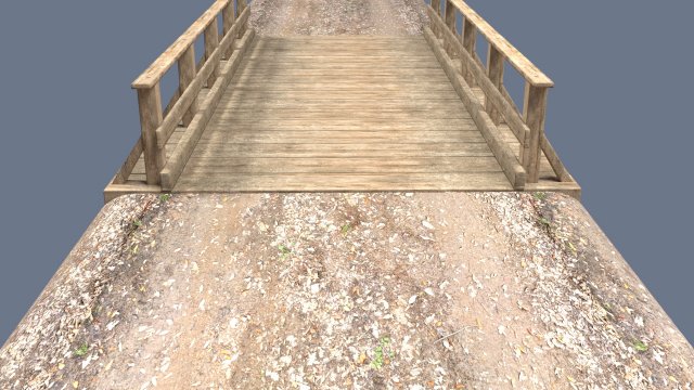 bridge 3D Модель .c4d .max .obj .3ds .fbx .stl .blend 