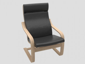 poang chair 3D Модель