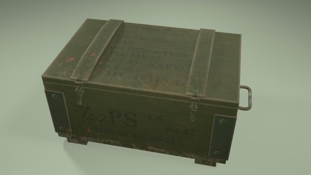 military box game ready 3D 模型 .c4d .max .obj .3ds .fbx .stl .blend 
