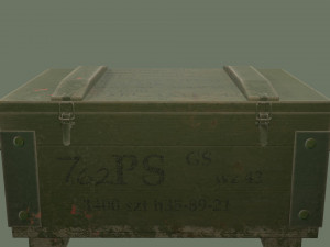 military box game ready 3D 模型