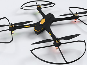 quadcopter hubsan h501s x4 3D Модель