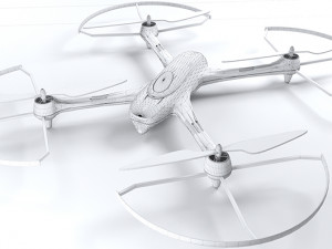 quadcopter hubsan h501s x4 3D Модель