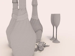champagne mondoro 3D Model