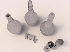 champagne mondoro 3D Model