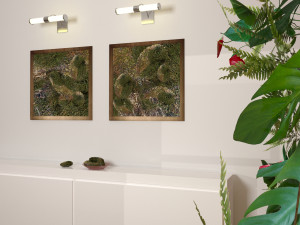 vegetal wall plant Modello 3D