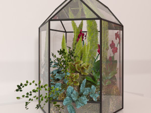floriana plant 3D Модель