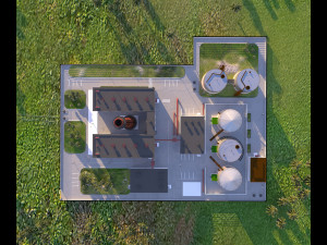 heating plant Modelo 3D