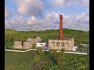 heating plant 3D Модель