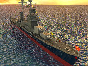 cruiser 3D Modell
