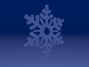 snowflake 3D मॉडल