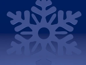 snowflake 3D Model