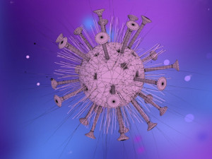 virus Modèle 3D