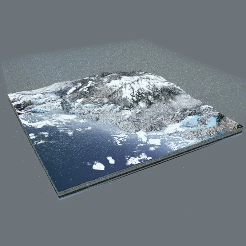 piece of terrain 3D Model .c4d .max .obj .3ds .fbx .stl .blend