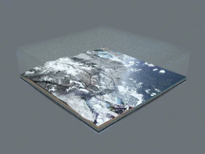 piece of terrain 3D Model