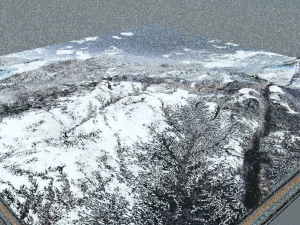 piece of terrain 3D Model