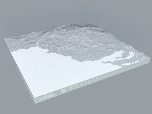 piece of terrain 3D Model