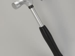 steel claw hammer 3D Model