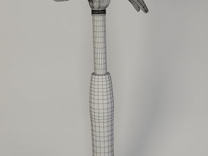 steel claw hammer Modelo 3D
