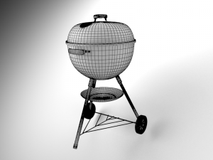 barbecue 3D 模型
