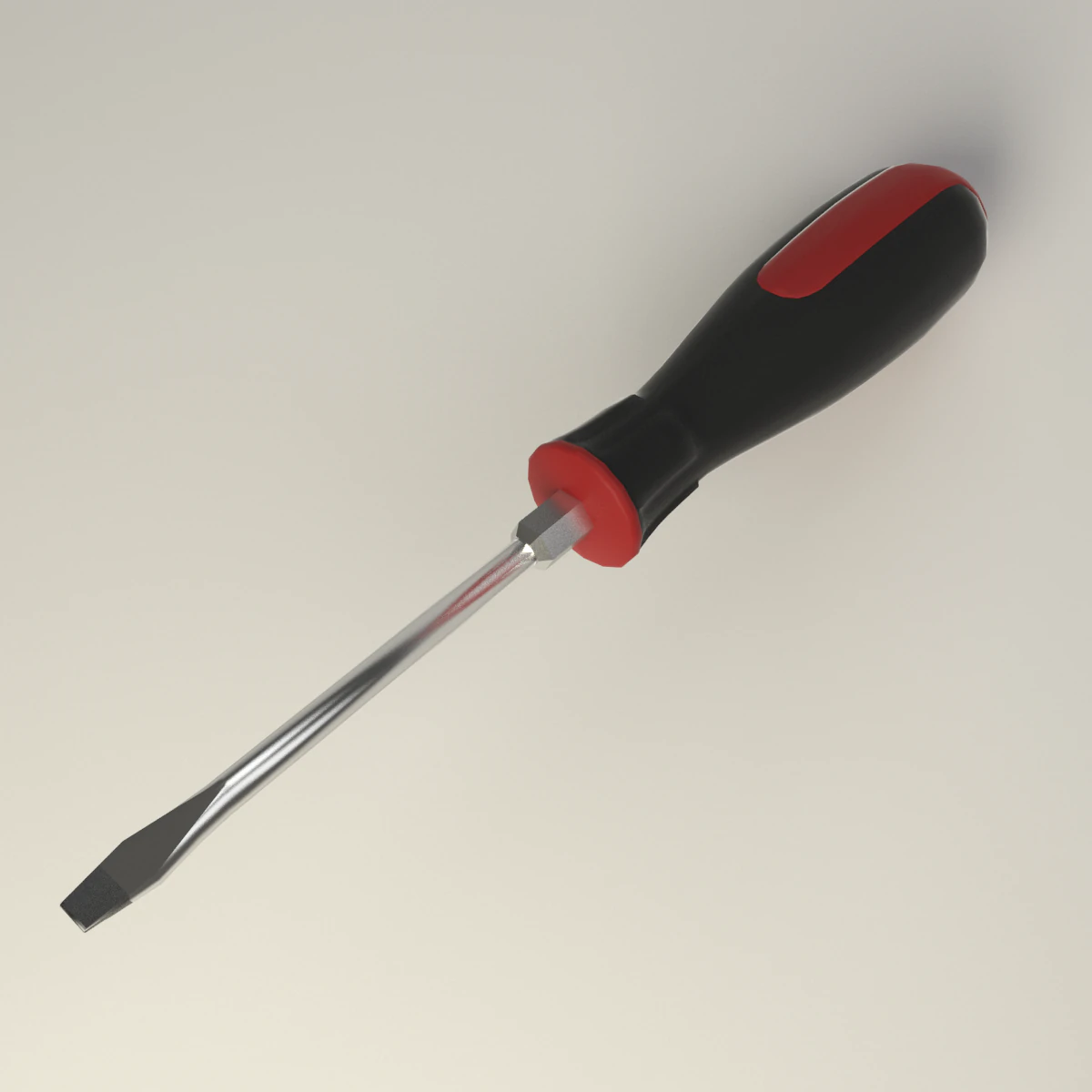 screwdriver 3D Model .c4d .max .obj .3ds .fbx .stl .blend 