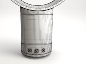dyson fan 3D मॉडल