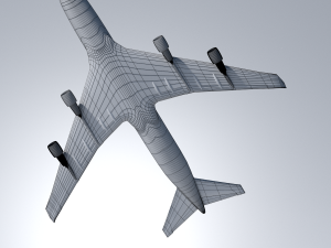 boeing 747-400 qantas 3D Model