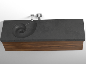 shell sink 3D Model