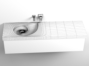 shell sink 3D Model
