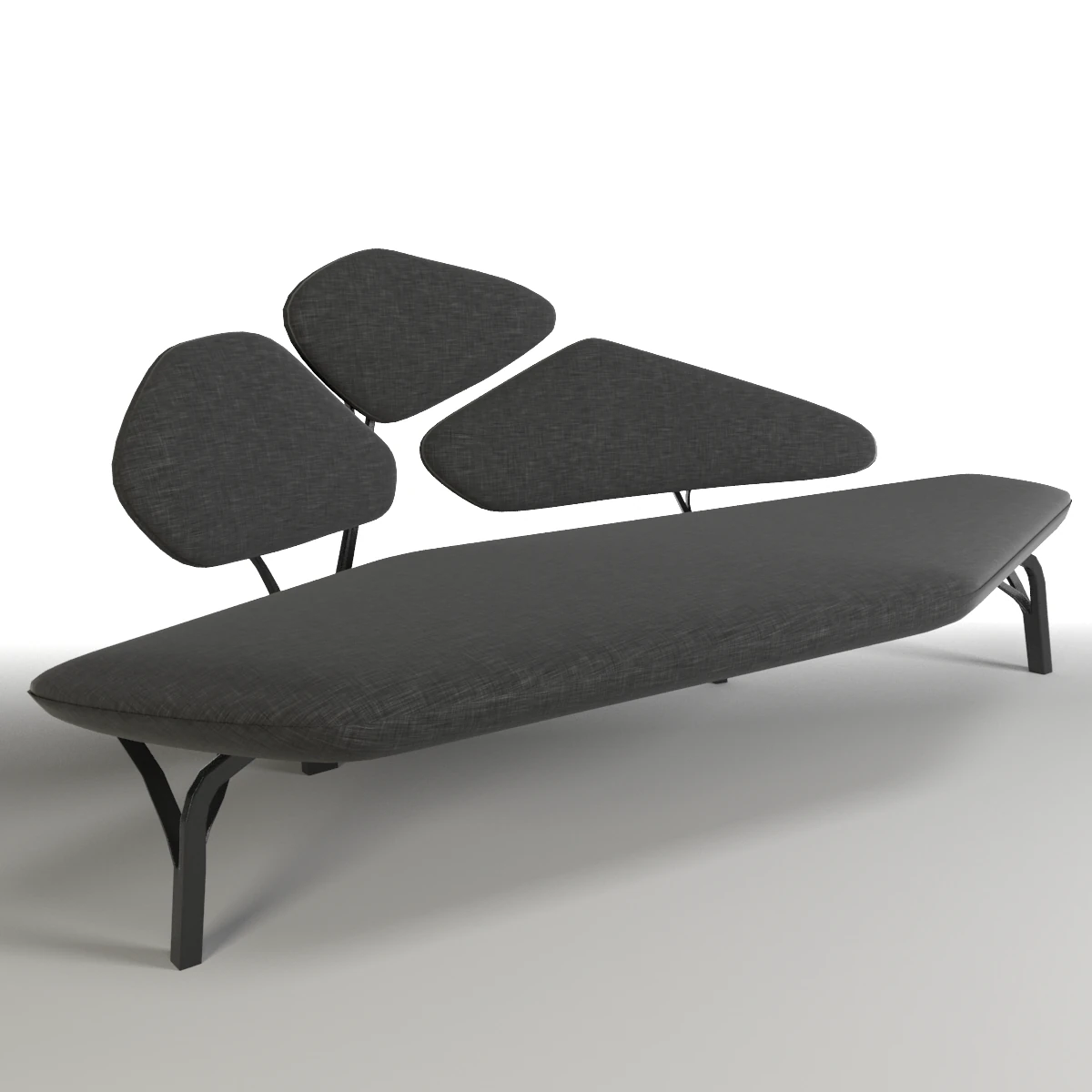 borghese couch 3D Model .c4d .max .obj .3ds .fbx .stl .blend 