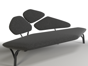 borghese couch 3D Model