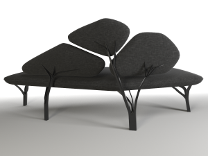 borghese couch Model 3D